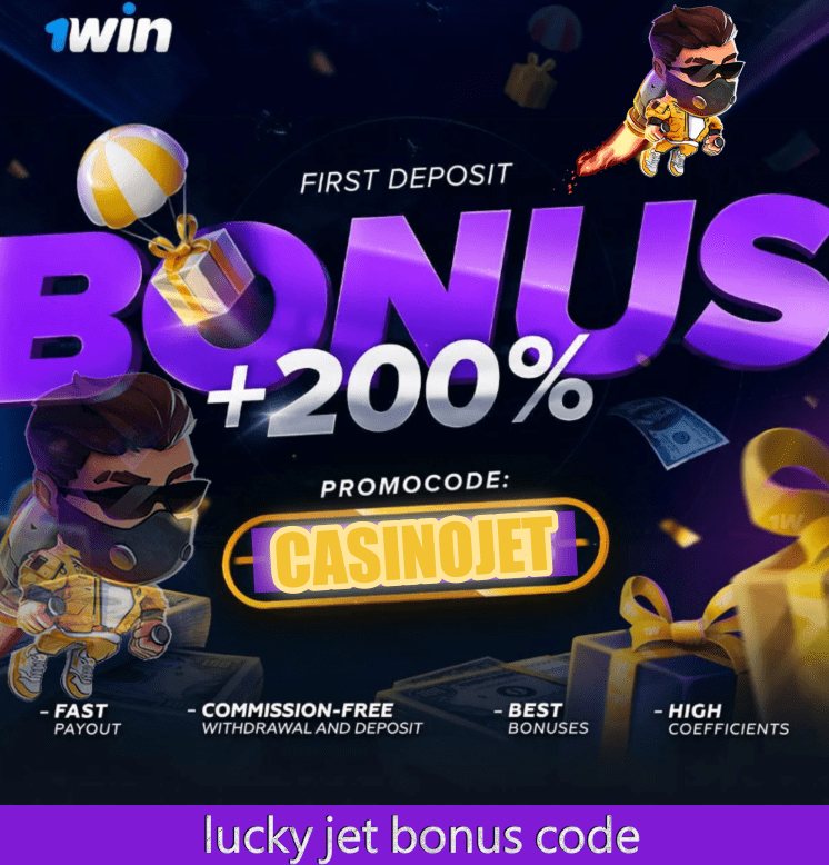 lucky jet bonus code