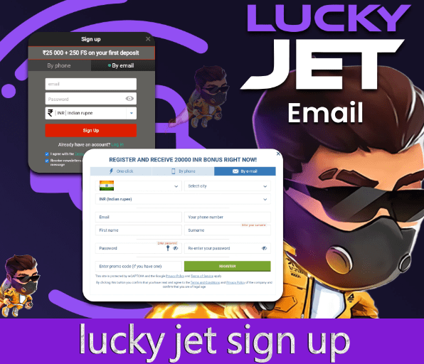 lucky jet sign up