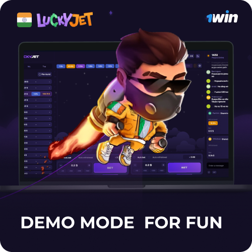1win lucky jet demo mode for fun