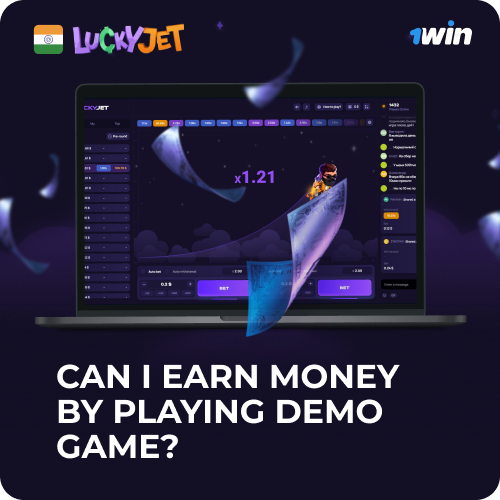can I earn money by playing lucky jet demo game