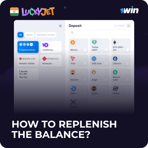 how to deposit lucky jet game