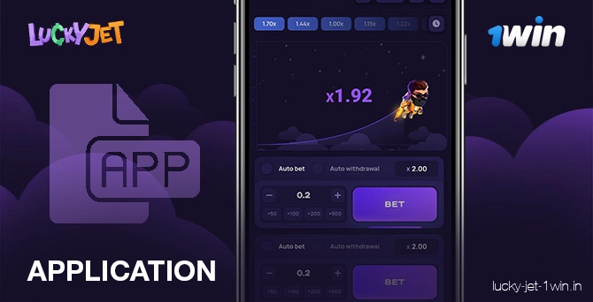 application – Lucky Jet Features of application