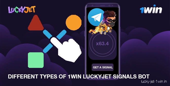 Different types of 1win luckyjet signals bot for free or live