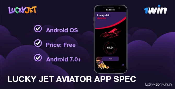 Lucky jet aviator application specifications