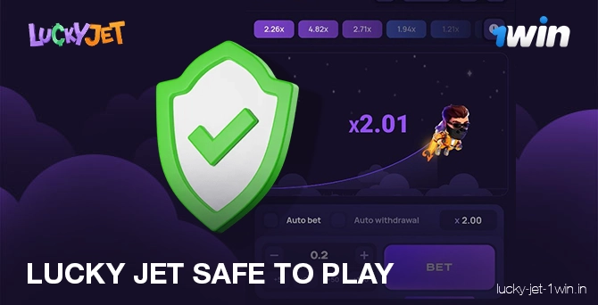 lucky jet safe to play, fairness and security online game
