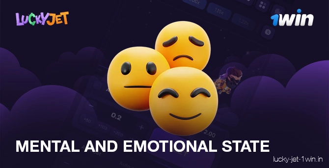 mental and emotional state – Lucky Jet Keep an eye on your mental and emotional state