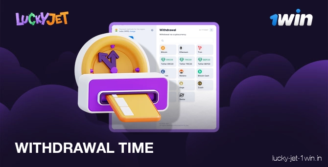 withdrawal time – Lucky Jet Time to withdrawal your money