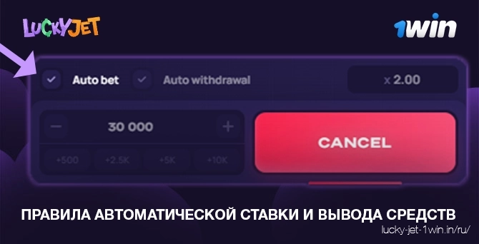 Правила игры lucky jet с автоматической ставкой и выводом средств